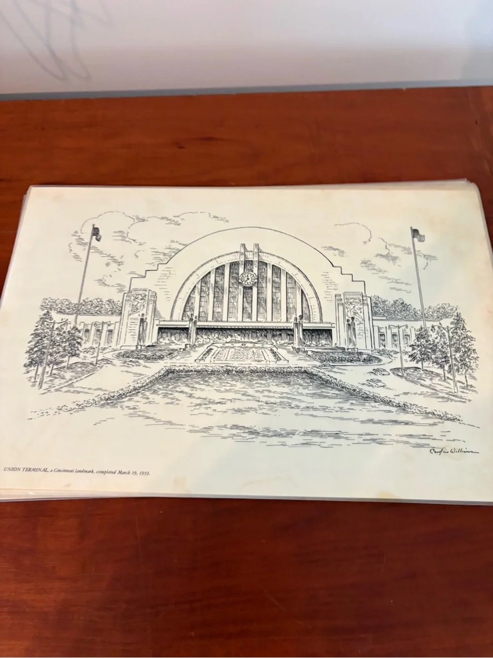 Caroline Williams Cincinnati Landmark Placemats Set of 12